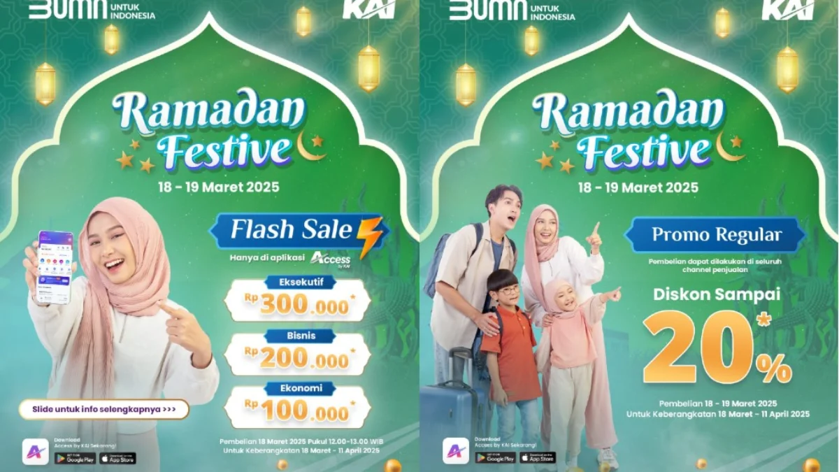 Promo Spesial Ramadan dari KAI Daop 2 Bandung