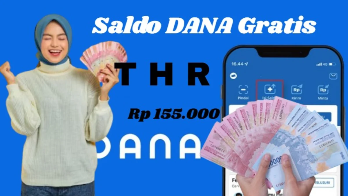 THR Saldo DANA Gratis hanya dari buka Amplop Kejutan.