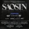 Ini Jadwal dan Tiket Konser Saosin Tur Indonesia 2025, Siap Nonton di Kotamu?
