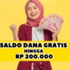 Tambahan Uang Lebaran! Ada Hadiah Saldo DANA Gratis 200rb Menanti ke Dompet Digital