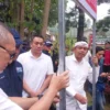 Gubernur Provinsi Jawa Barat Dedi Mulyadi saat melakukan sidak ke sejumlah titik di wilayah Puncak Bogor, pada Kamis (6/3/2025). Foto : Regi
