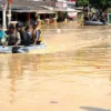 Ilustrasi banjir di Bekasi/Foto: Istimewa/