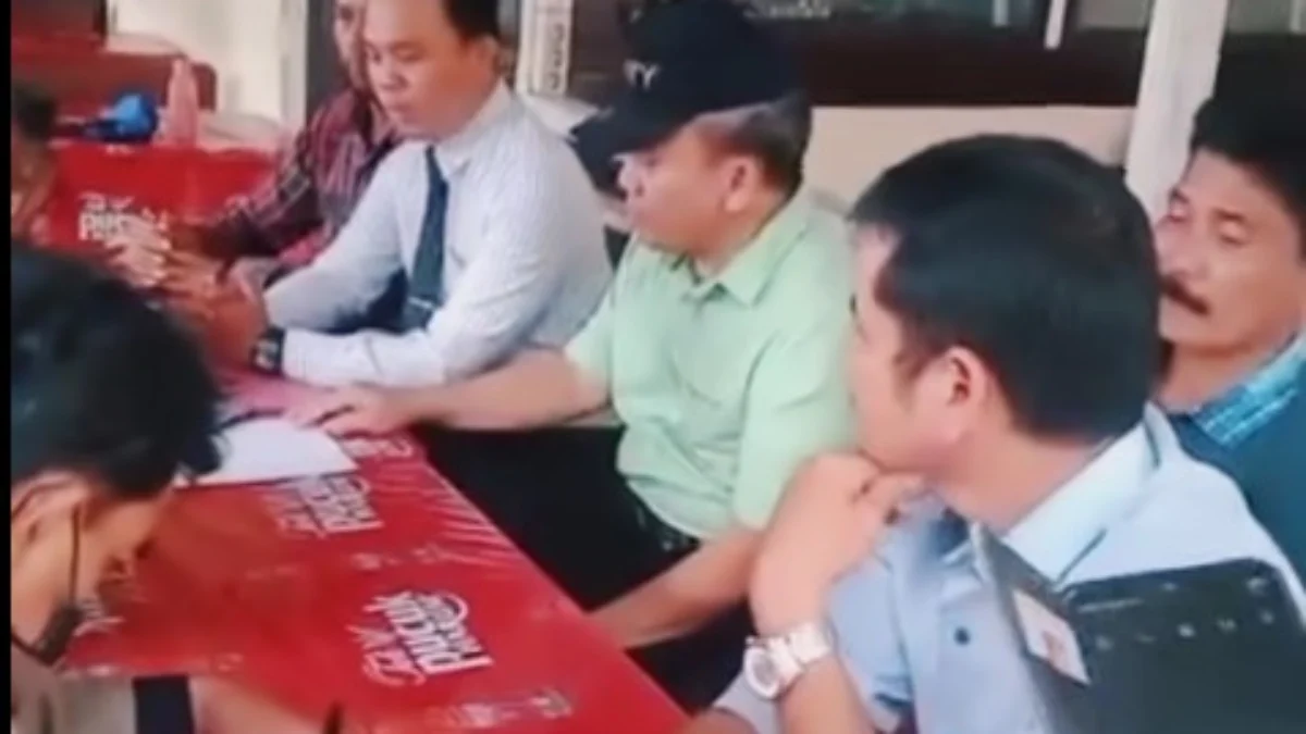 Bos WPONE Kalbar setelah lapor ke Polda Kalbar.