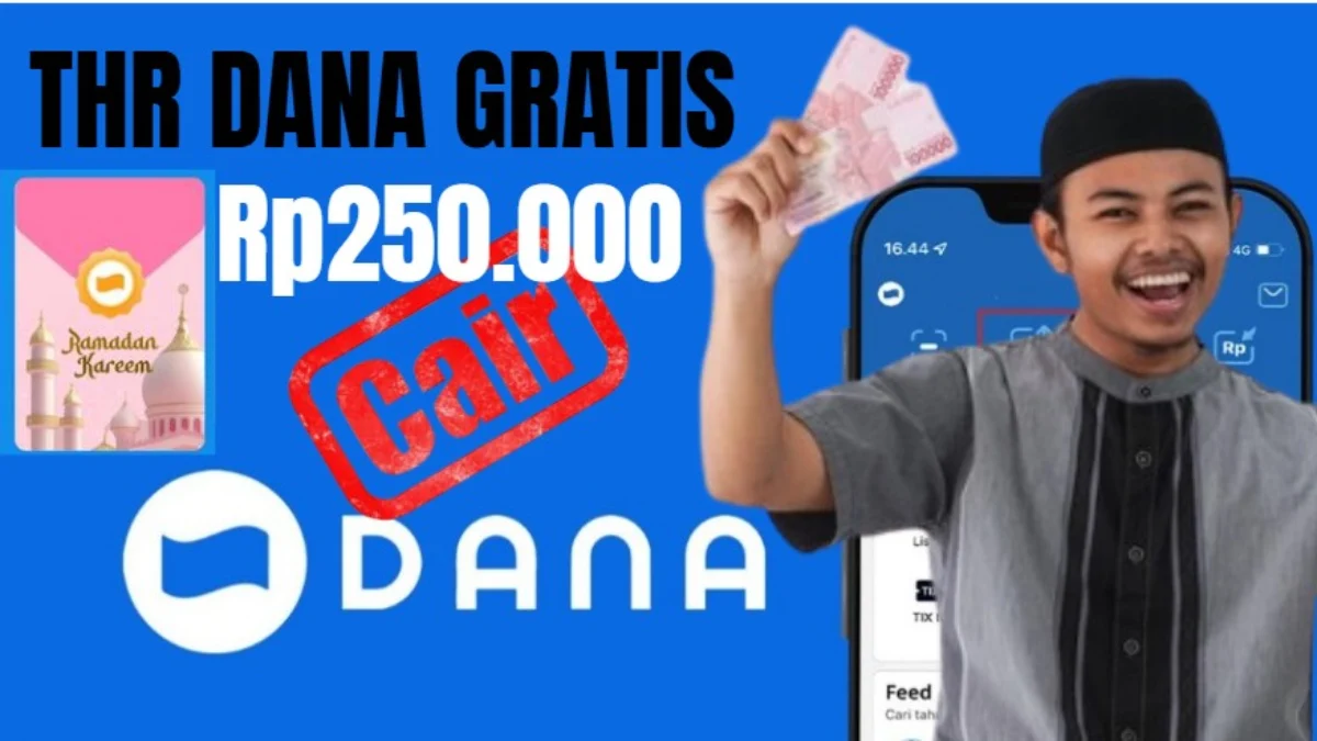 THR DANA Gratis cair dari aplikasi dalam LINK ini.