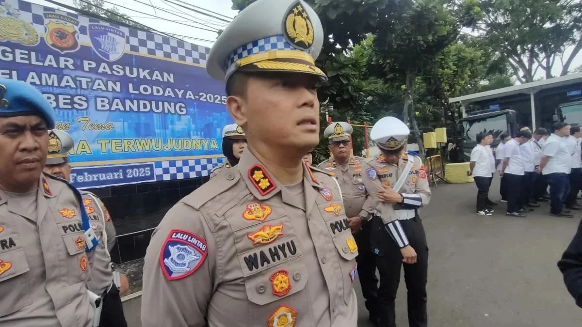 Dok. Kasatlantas Polrestabes Bandung AKBP Wahyu Pristha Utama. Foto. Sandi Nugraha.