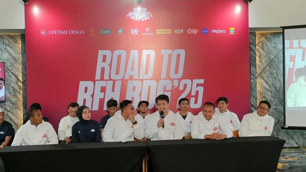 Hadir di Bandung, Run For Humanity 2025 ajak Masyarakat Lari sambil Berdonasi