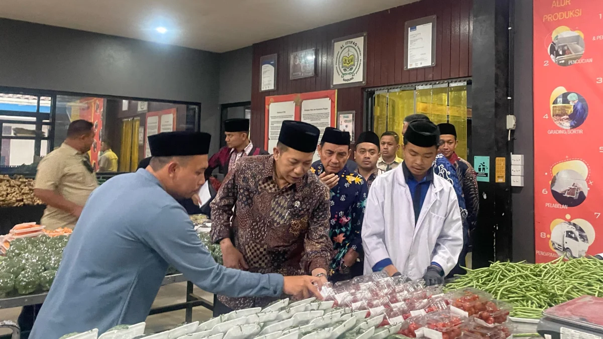 Dukung Program Koperasi Merah Putih, Wamenkop: Kopdes Bisa Kelola Banyak Sektor Dan Dukung Ekonomi Desa Wakil Menteri Koperasi (Wamenkop) Ferry Joko Juliantono saat melakukan kunjungan di Ponpes Al-Ittifaq, Rancabali, Kabupaten Bandung, Selasa (18/3/2025). Foto Agi