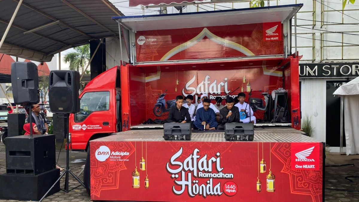 Safari Ramadhan Honda 2025 yang diselenggarakan di Garut dan Tasik malaya