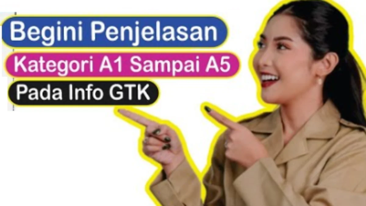 Pahami Arti Kode Kategori A1 hingga A5 pada Menu JJM pada Info GTK Terbaru 