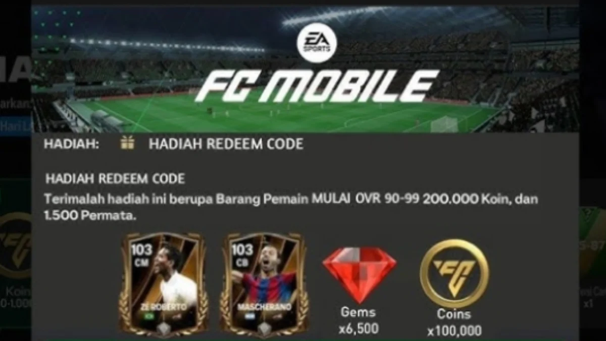 Kode Redeem FC Mobile Spesial Maret 2025 Terbaru, Ada Pemain Edisi Terbatas dan Item Langka