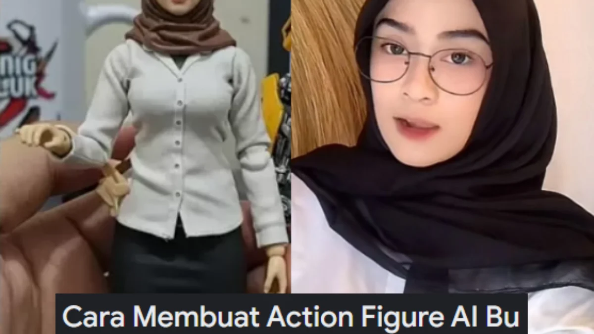 Heboh! Cara Membuat Action Figure AI Bu Guru Salsa Viral di Medsos