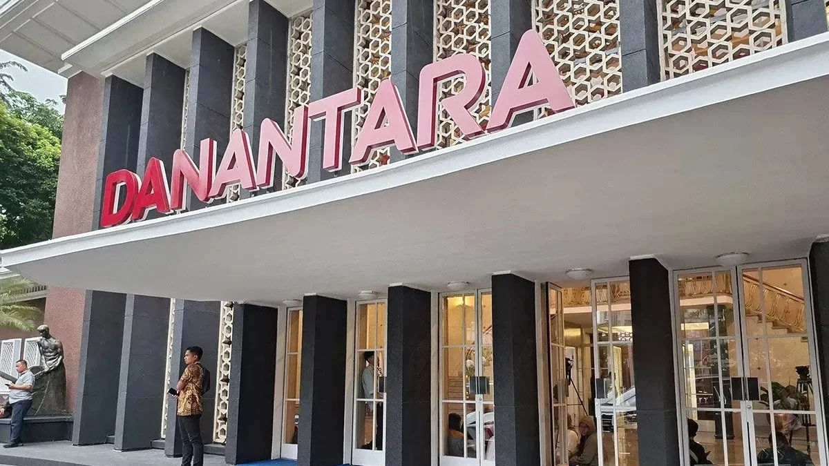 Gedung Danantara. (foto/ANTARA)