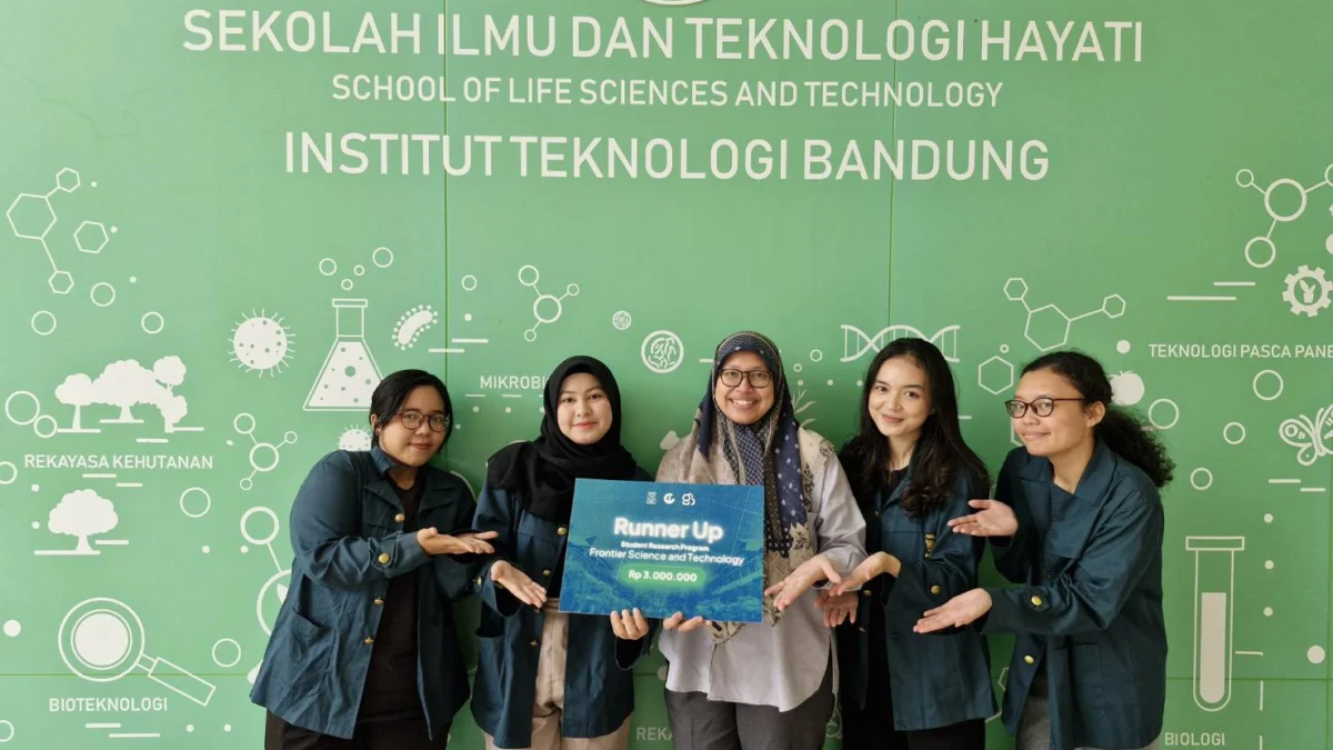 Tim Rekayasa Pertanian Sekolah Ilmu dan Teknologi Hayati-Rekayasa (SITH-R) ITB berhasil menjadi Runner-Up dalam kategori Frontier Science and Technology di ajang Global Student Innovation Challenge (GSIC) 2024.