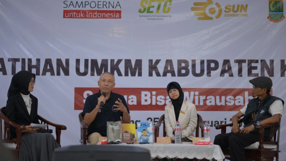 Yayasan SUN dan Sampoerna Mendorong Perkembangan UMKM di Karawang