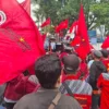 Ilustrasi Pendemo korban PHK