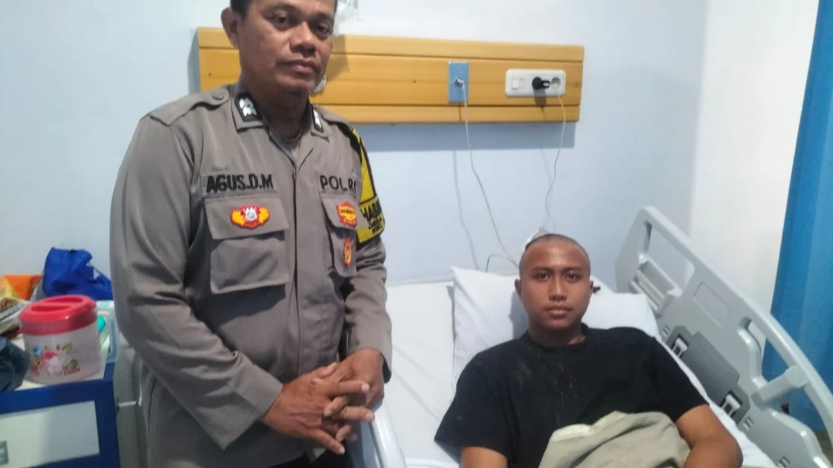 Seorang pemuda di Bogor digetok Airsoft Gun saat sahur