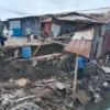 Tembok Penahan Tanah (TPT) Ambruk Usai Diterjang Banjir di Kawasan Kelurahan Melong Kota Cimahi (Mong)