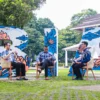 Wakil Wali Kota Bogor Jenal Mutaqin (Tengah) bersama Kepala Bapperida Kota Bogor, Rudy Mashudi (Kiri). (Yudha Prananda / Jabar Ekspres)