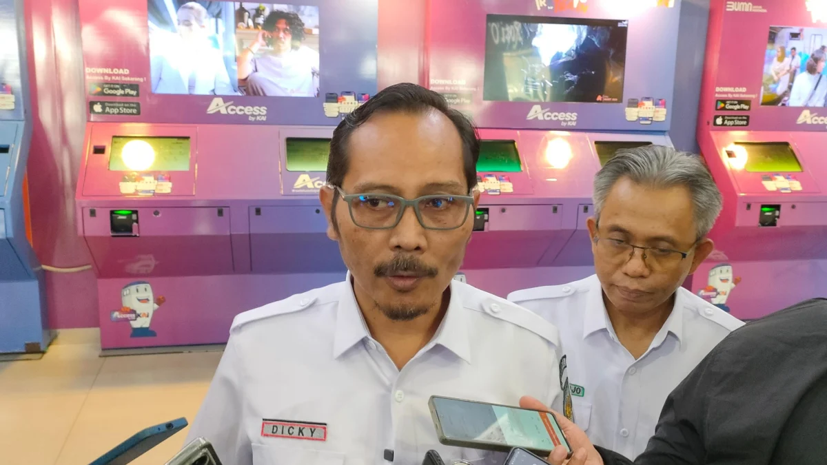 Dok. Kepala Daop 2 Bandung, Dicky Eka Priandana. Jum'at (21/3). Foto. Sandi Nugraha.
