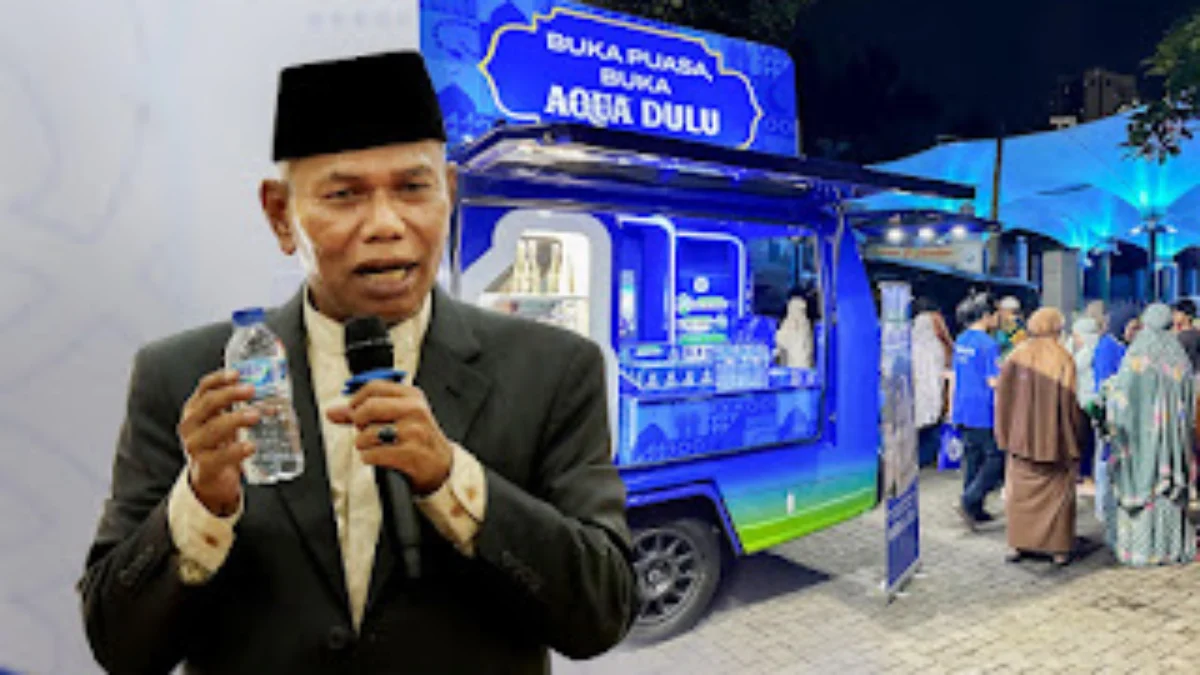 AQUA dan Dewan Masjid Indonesia kerahkan truk edukasi ke 50 masjid di DKI Jakarta dan Jawa Barat sebagai upaya meningkatkan kesadaran jemaah akan pentingnya air mineral yang 100% murni, halal, dan thayyib.