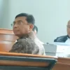 Mantan Ketua DPRD Kota Bandung Teddy Rusmawan hadir sebagai saksi dalam persidangan korupsi Bandung Smart City di Pengadilan Tipikor