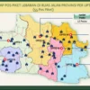 Rekap Lokasi Posko Piket Lebaran yang didirikan Pemda Prov Jabar yang tersebar di 55 titik.