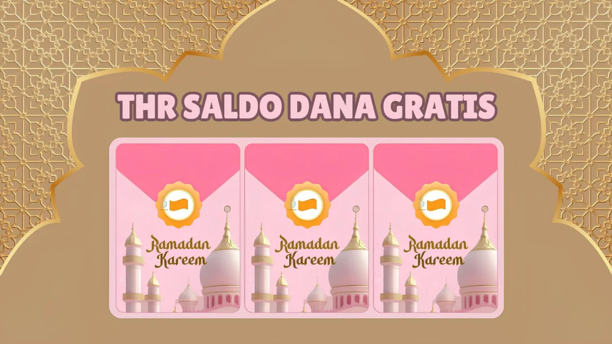 Selamat Kamu Berhak Dapat THR Saldo DANA Gratis hingga Rp100.000, Klaim DISINI!