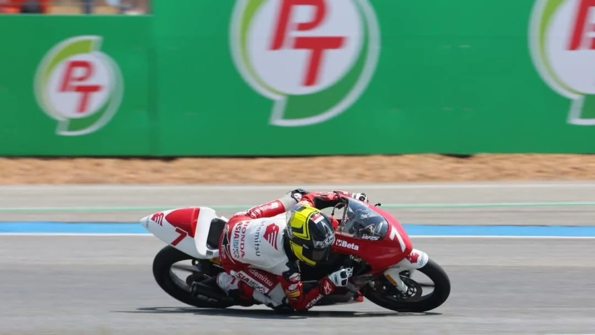Sempat Pimpin Balapan, Pebalap Astra Honda Melaju Kencang di ATC Buriram Sempat Pimpin Balapan, Pebalap Astra Honda Melaju Kencang di ATC Buriram
