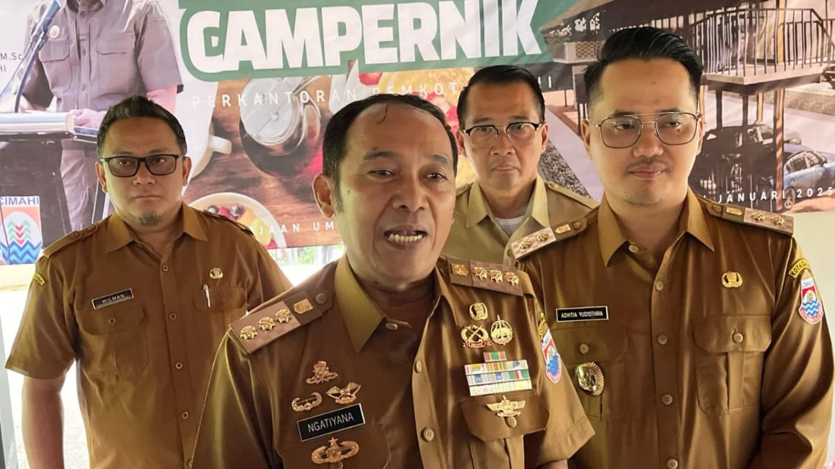 Tanggapi Isu Disharmonisasi, Wali Kota Cinahi, Ngatiyana tegaskan Wakil Wali Kota Akan Dilibatkan dalam Segala Aspek. (Mong / Jabar Ekspres)