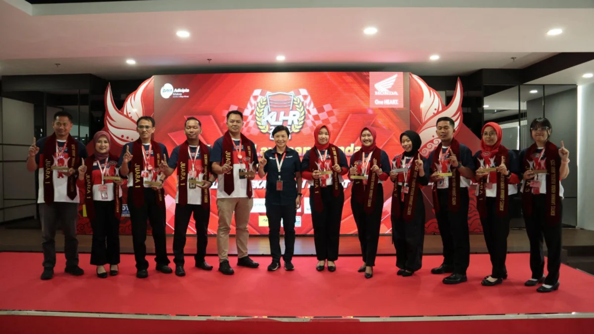 Konsisten Berikan Kepuasan Konsumen, DAM Gelar Kontes Layanan Honda Regional Jawa Barat