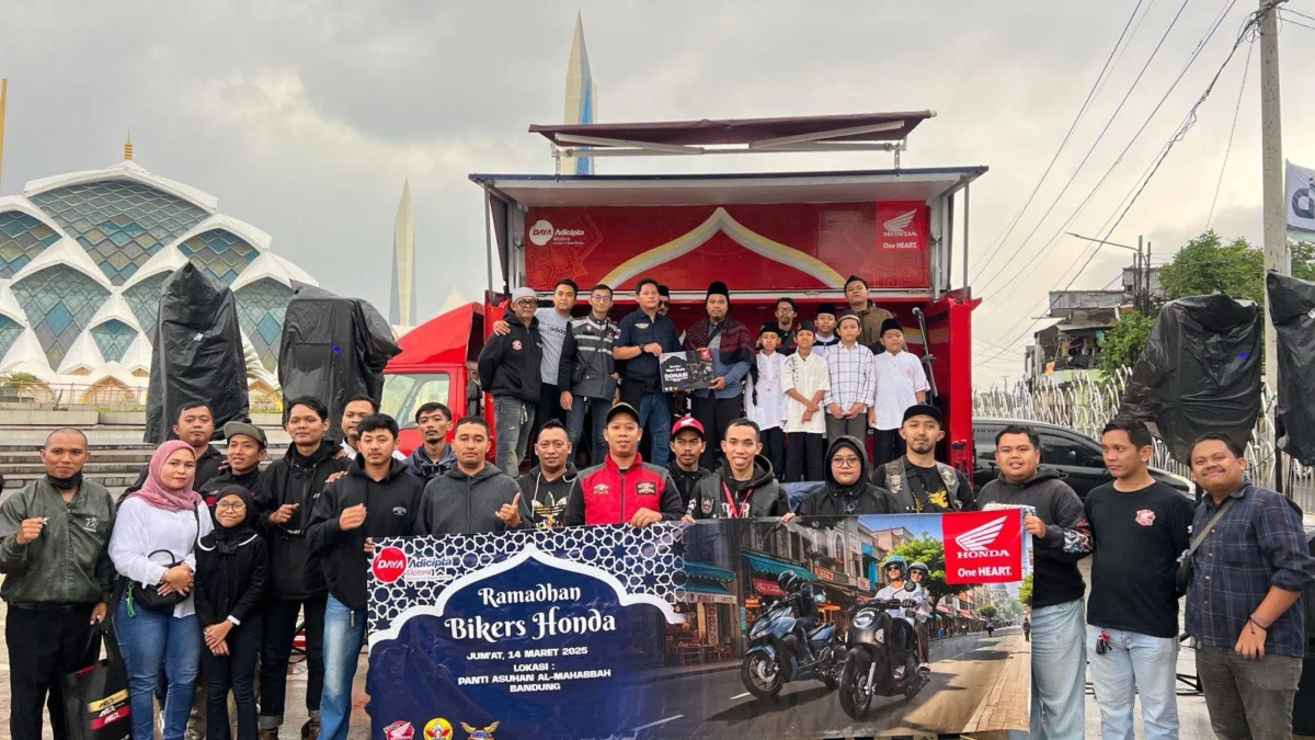 Semarak Kebersamaan dan Berbagi di Kota Bandung Melalui Safari Ramadhan Honda 2025