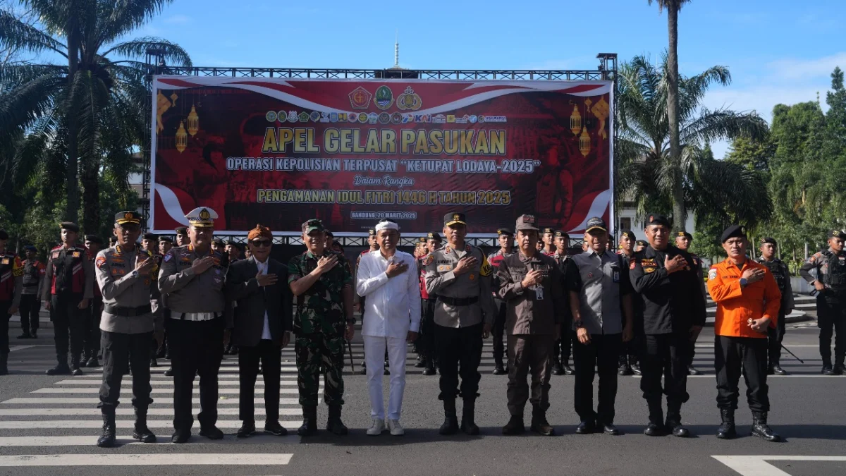 24.976 Personel Gabungan Dikerahkan Amankan Mudik dan Lebaran