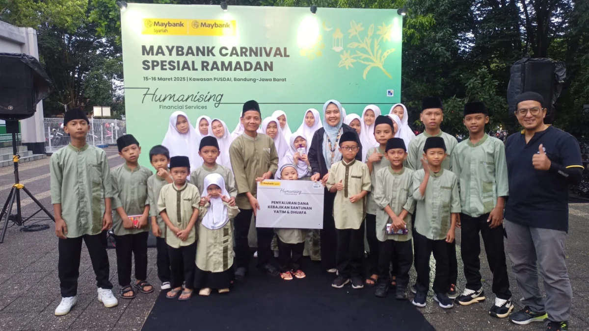 Berbagi Keberkahan di Bulan Ramadan, Maybank Indonesia Salurkan Santunan untuk 2.000 Anak Yatim dan Dhuafa