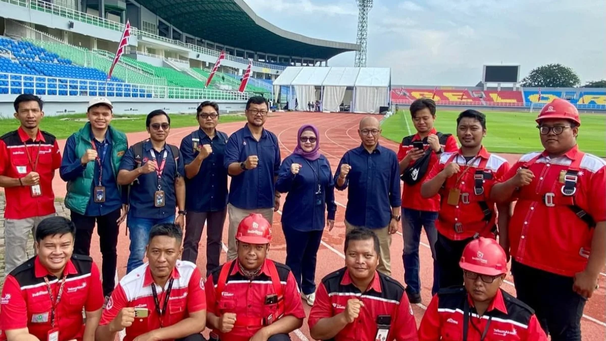 Telkom Dukung Peresmian 17 Stadion Standar FIFA oleh Presiden RI