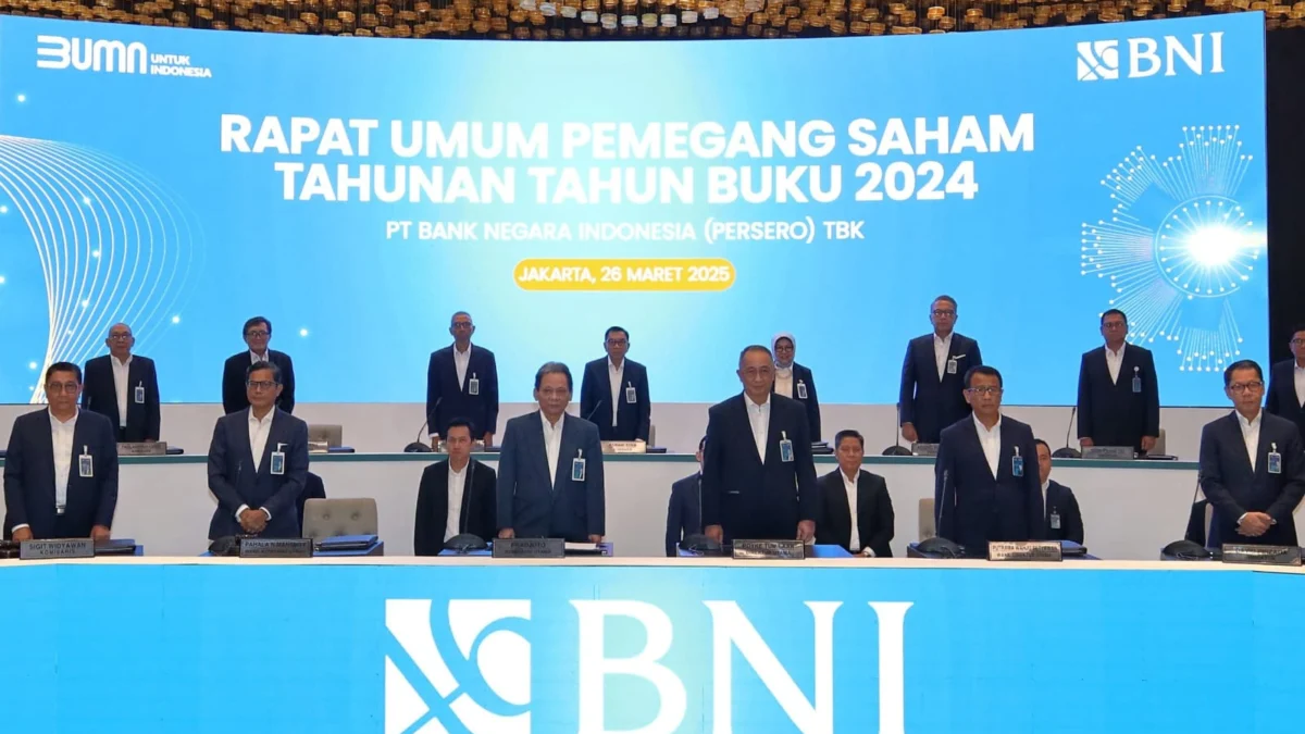 RUPST BNI Tetapkan Total Dividen Tunai Rp13,95 T