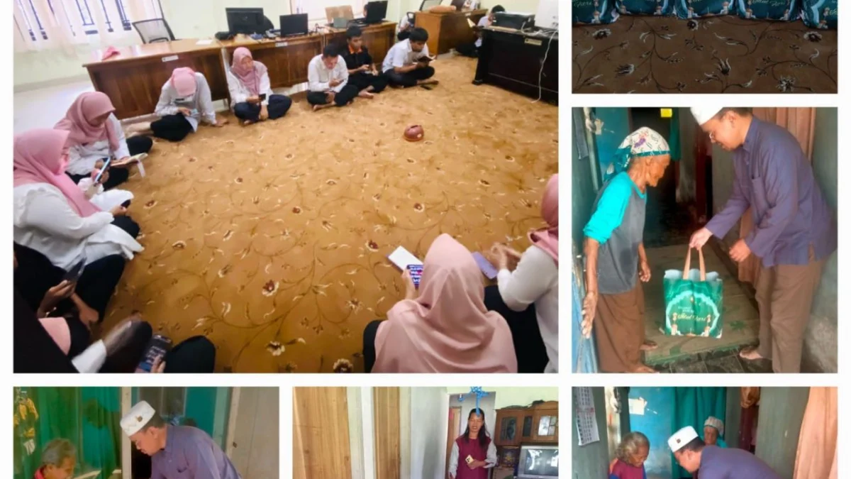Diskominfo Kota Banjar Gelar Tadarus 1 Hari 1 Juz dan Galang Infaq untuk Lansia, Kamis (27/3/2025). (istimewa)