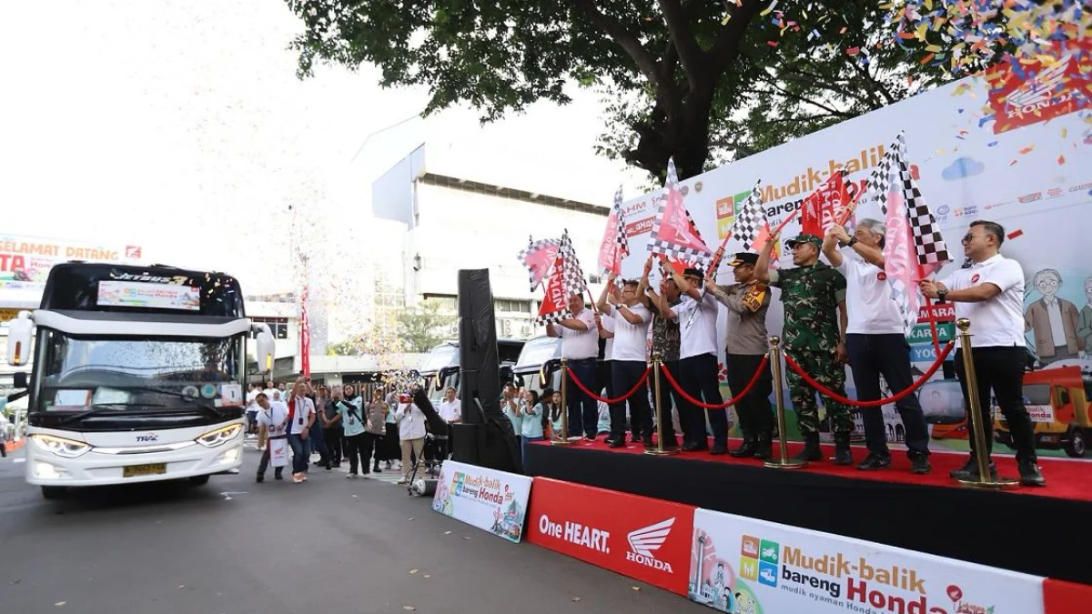 Mudik Bersama AHM, 2.572 Konsumen Setia Honda Siap Lebaran di Kampung Halaman