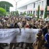 Ilustrasi demo PNS dan PPPk. (foto/ANTARA)