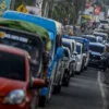 Arus Mudik H-6 Lebaran 2025 di Jalur Bandung-Garut Cenderung Lancar Ilustrasi kemacetan saat mudik lebaran. (foto/ANTARA)