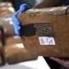 Polisi menyimpan barang bukti narkoba jenis ganja. (Foto/ANTARA)