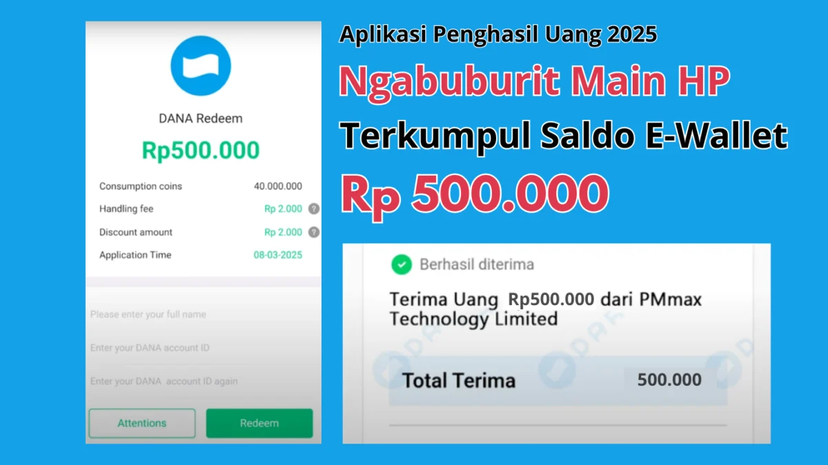 Ngabuburit Bisa Dapet hingga Rp500.000 dari Aplikasi Penghasil Uang 2025 Ngabuburit Bisa Dapet hingga Rp500.000 dari Aplikasi Penghasil Uang 2025