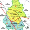 Peta geografi Kota Cimahi. Dok web Pemda Kota Cimahi
