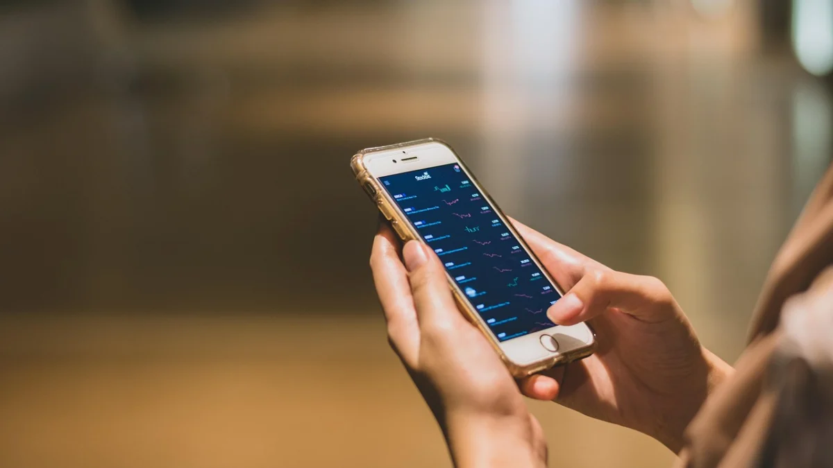 Ilustrasi masyarakat saat mengakses platform digital investasi. (Pixabay)