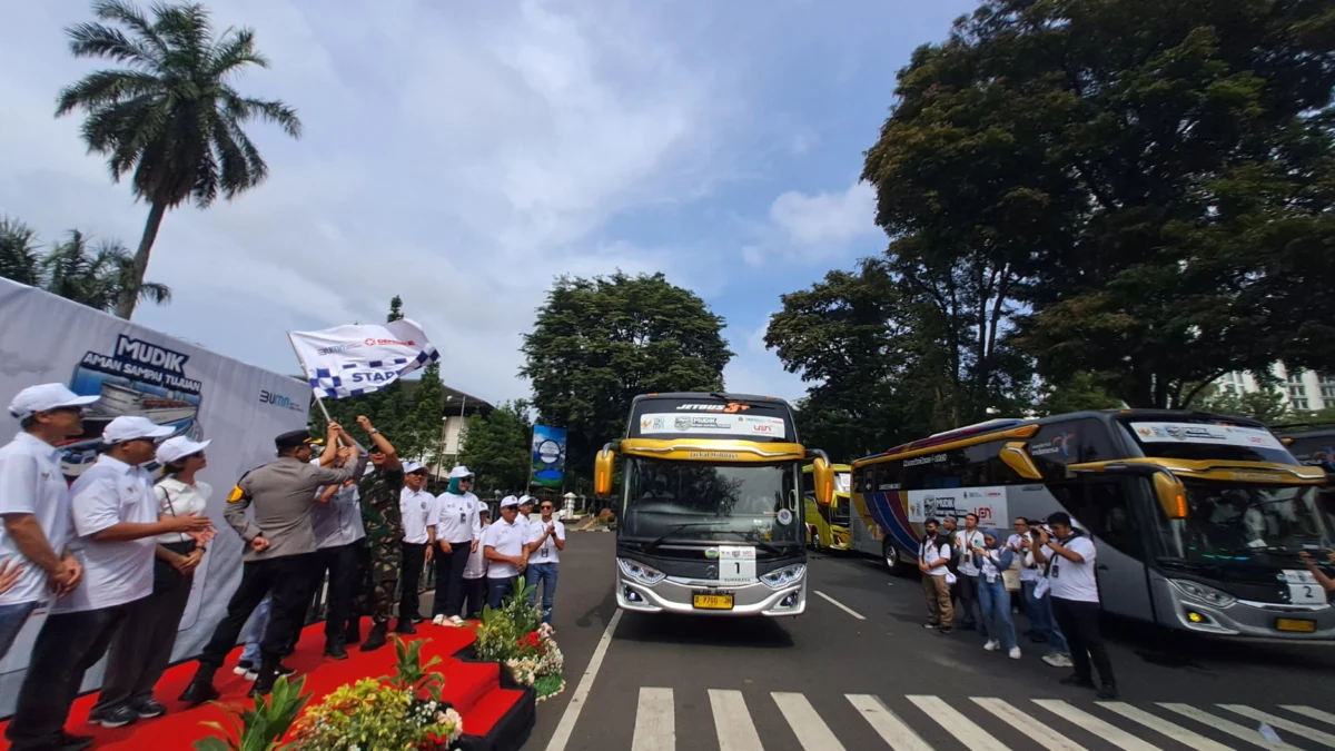 Pemprov Jabar Lepas Ribuan Pemudik dalam Program Mudik Gratis DEFEND ID