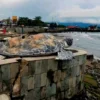 Replika Penyu di Alun - Alun Gadobangkong. (Ist)