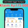 Modal KLIK Link Langsung Cair DANA Kaget hingga Rp175.000