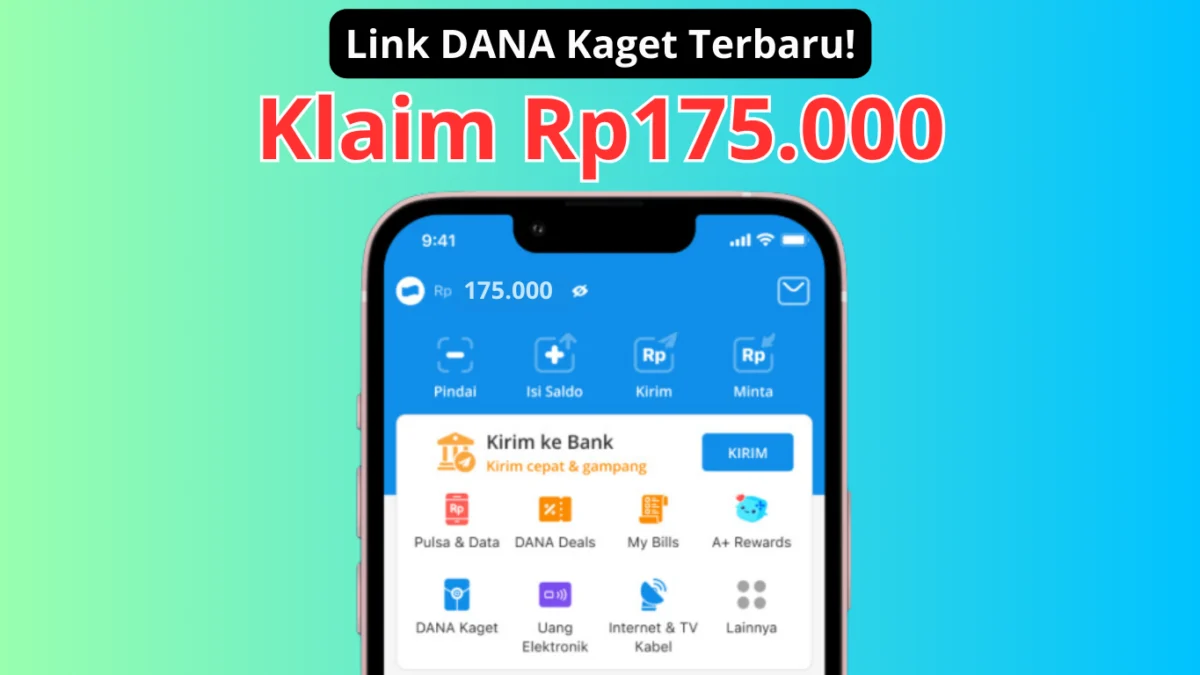 Modal KLIK Link Langsung Cair DANA Kaget hingga Rp175.000