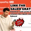 Klik 1x Dapat Saldo Gratis Hingag Rp 200.000 via THR Shopeepay