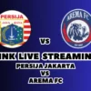 LINK Live Streaming Persija Jakarta vs Arema FC Malam Ini, Pekan Ke-26 di BRI Liga 1 2024/2025