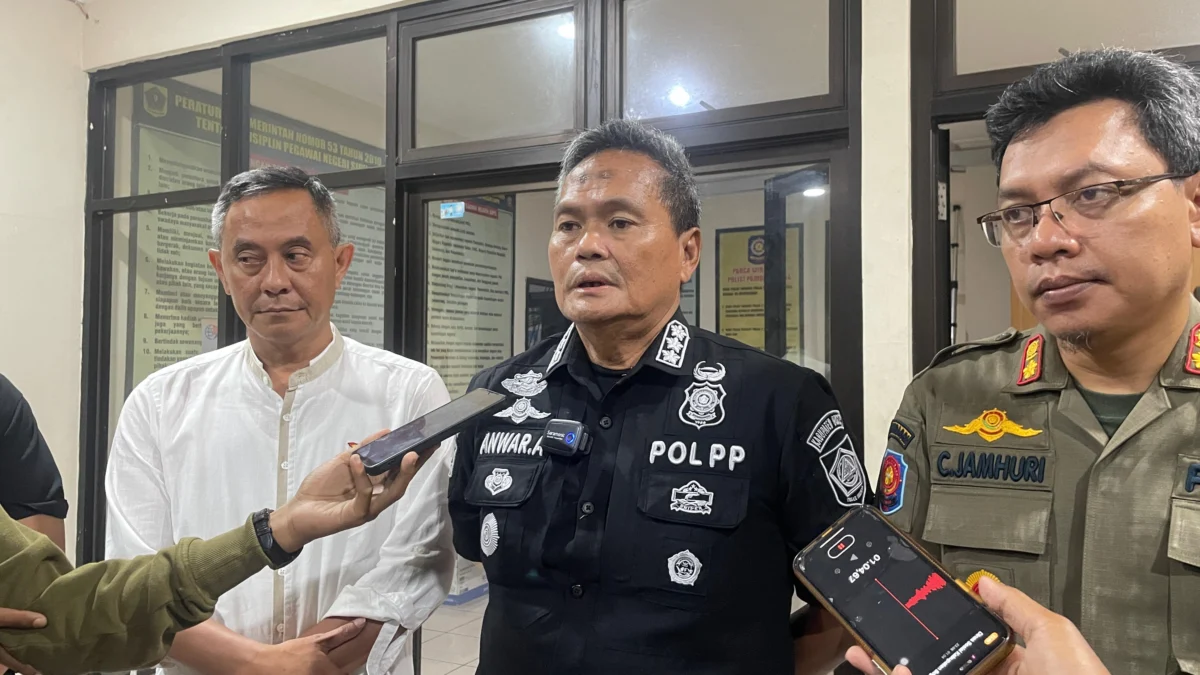 Sekretaris Dinas Satpol PP Kabupaten Bogor, Anwar Anggana
